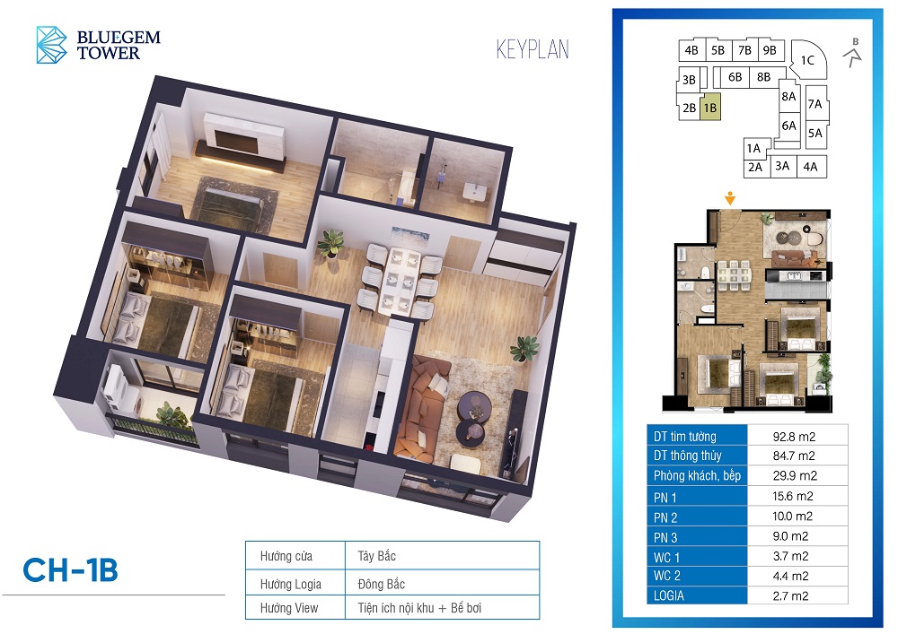 VFLINVEST - Tư Vấn Đầu Tư BĐS Cao Cấp Chuyên Nghiệp & Hiệu Quả Nhất Bluegem tower thanh tri 10