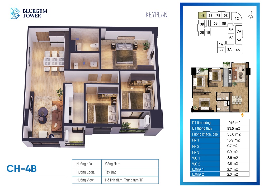 VFLINVEST - Tư Vấn Đầu Tư BĐS Cao Cấp Chuyên Nghiệp & Hiệu Quả Nhất Bluegem tower thanh tri 13