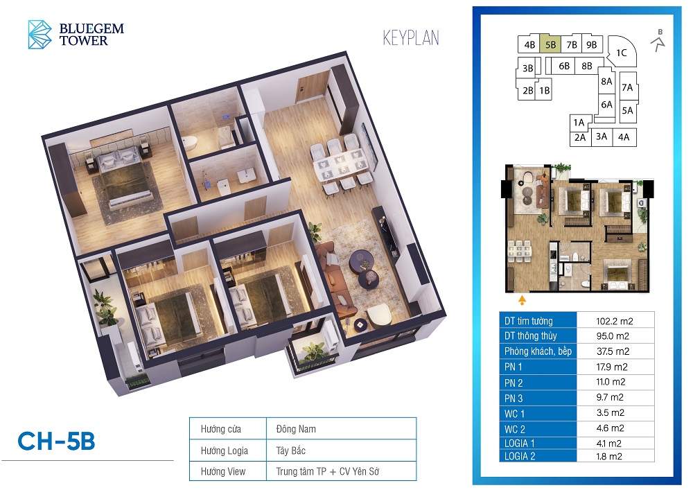VFLINVEST - Tư Vấn Đầu Tư BĐS Cao Cấp Chuyên Nghiệp & Hiệu Quả Nhất Bluegem tower thanh tri 14