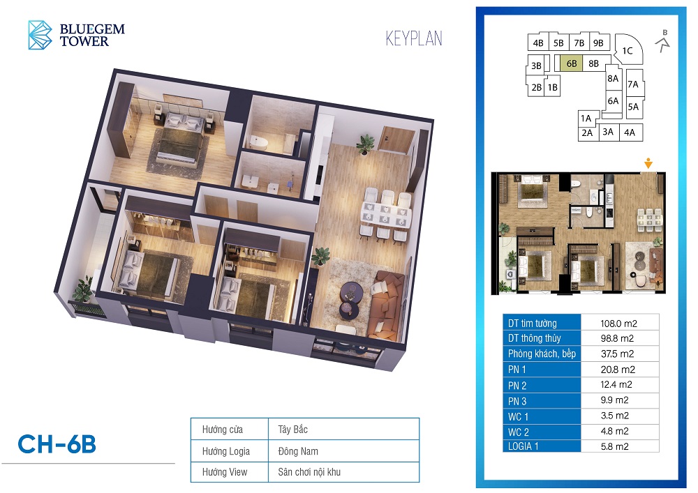 VFLINVEST - Tư Vấn Đầu Tư BĐS Cao Cấp Chuyên Nghiệp & Hiệu Quả Nhất Bluegem tower thanh tri 15