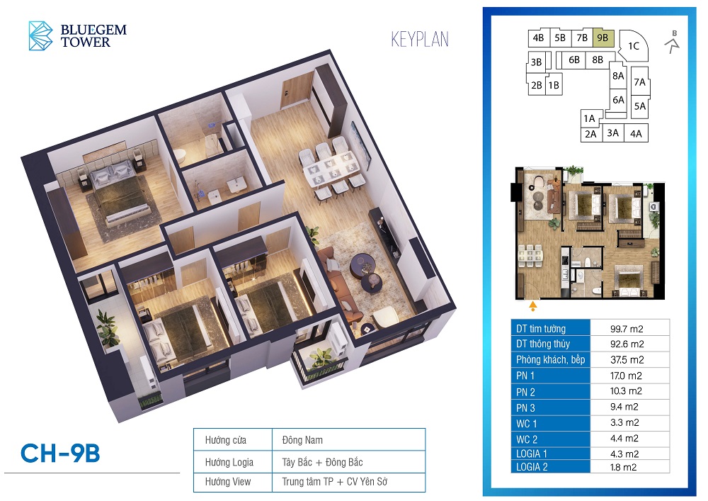 VFLINVEST - Tư Vấn Đầu Tư BĐS Cao Cấp Chuyên Nghiệp & Hiệu Quả Nhất Bluegem tower thanh tri 18