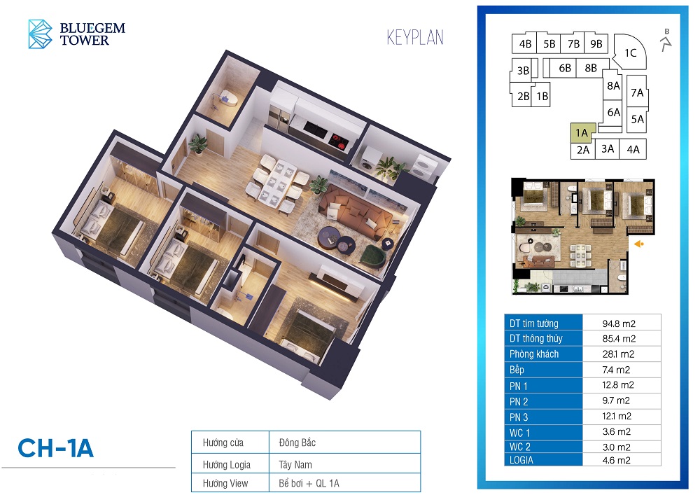 VFLINVEST - Tư Vấn Đầu Tư BĐS Cao Cấp Chuyên Nghiệp & Hiệu Quả Nhất Bluegem tower thanh tri 2