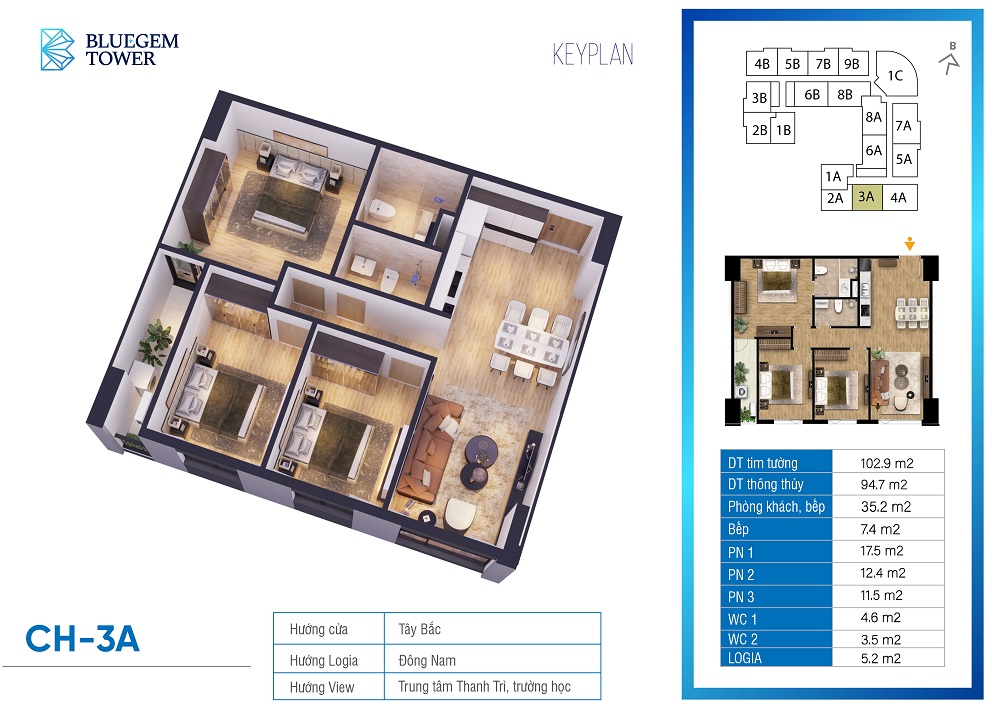 VFLINVEST - Tư Vấn Đầu Tư BĐS Cao Cấp Chuyên Nghiệp & Hiệu Quả Nhất Bluegem tower thanh tri 4