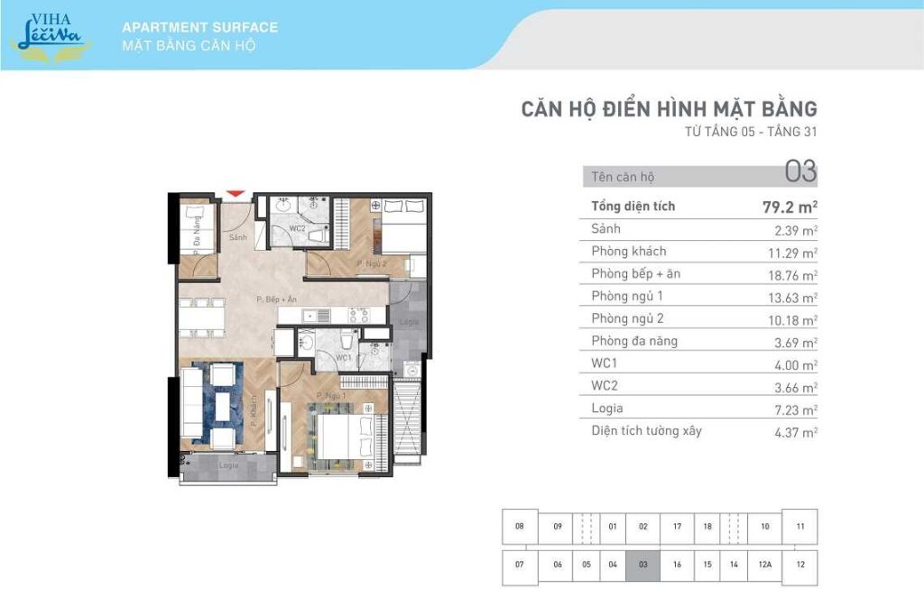 VFLINVEST - Tư Vấn Đầu Tư BĐS Cao Cấp Chuyên Nghiệp & Hiệu Quả Nhất can 2 ngu 79m2 viha leciva 107 nguyen tuan
