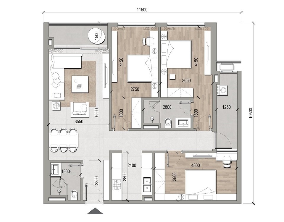 Hà Nội Melody Residences 13 VFLINVEST - Tư Vấn Đầu Tư BĐS Cao Cấp Chuyên Nghiệp & Hiệu Quả Nhất can ho 3 phong ngu ha noi melody linh dam