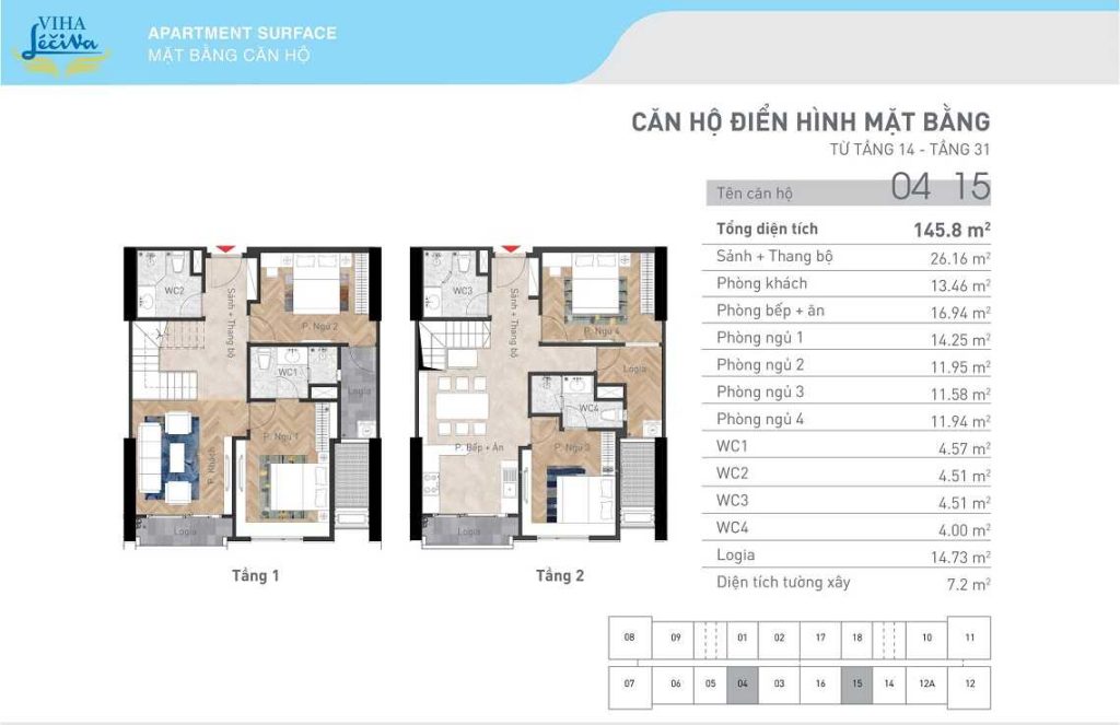 VFLINVEST - Tư Vấn Đầu Tư BĐS Cao Cấp Chuyên Nghiệp & Hiệu Quả Nhất can ho viha leciva 107 nguyen tuan thong tang 145 m2