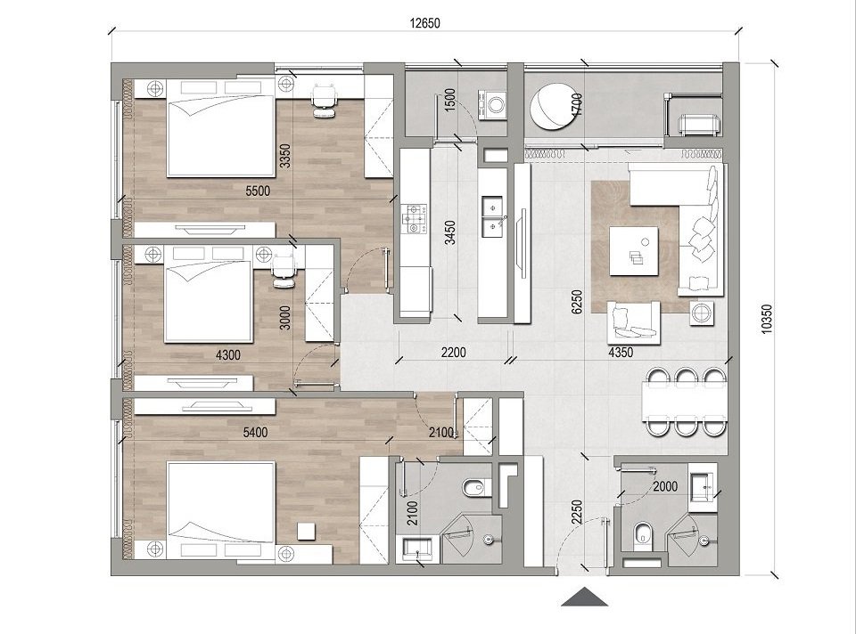 Hà Nội Melody Residences 14 VFLINVEST - Tư Vấn Đầu Tư BĐS Cao Cấp Chuyên Nghiệp & Hiệu Quả Nhất mat bang can 3 phong ngu chung cu hanoi melody