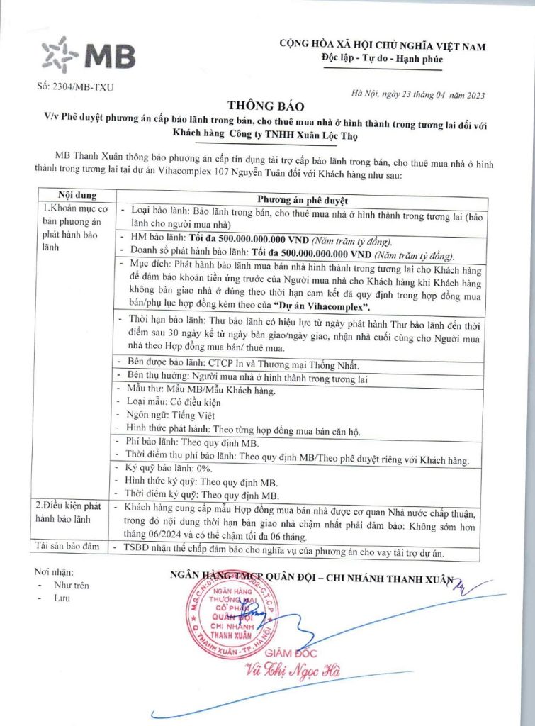 VFLINVEST - Tư Vấn Đầu Tư BĐS Cao Cấp Chuyên Nghiệp & Hiệu Quả Nhất vihacomplex via leciva bao lanh ngan hang