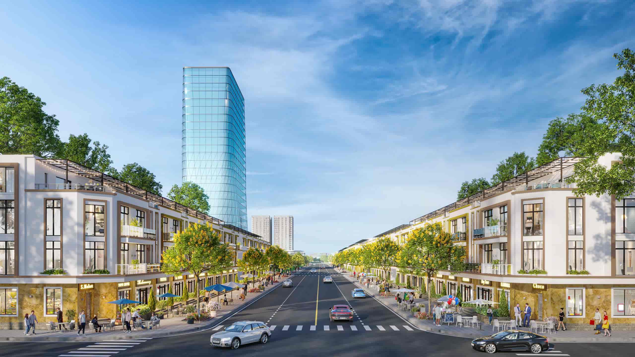 MOON GATE KHU ĐÔ THỊ SỐ 1 CẢI ĐAN https://vflinvest.com 3 phối cảnh dự án khu đô thị moon gate số 1 cải đan sông công thái nguyên