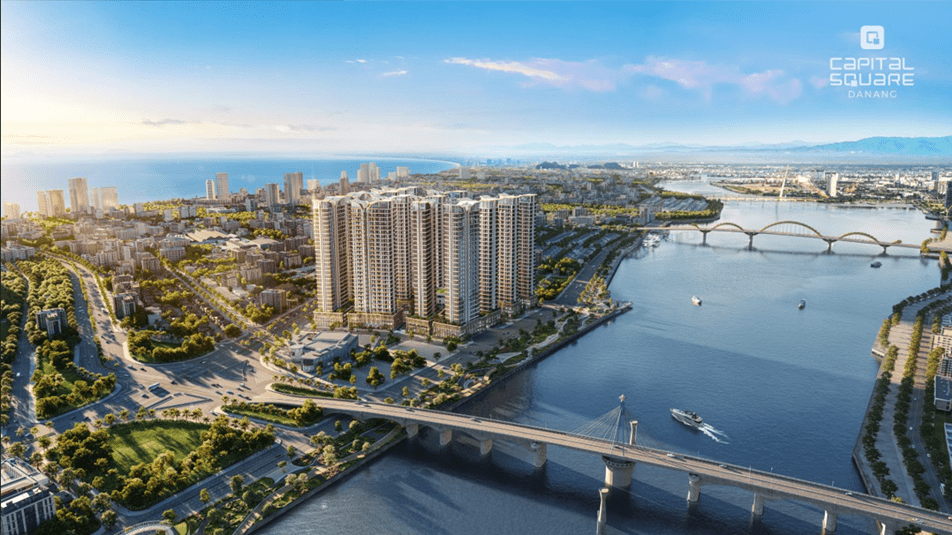 Căn Hộ Capital Square Đà Nẵng: Cơ Hội Đầu Tư Bất Động Sản Thượng Lưu https://vflinvest.com 2 Phối cảnh tổng thể dự án Capital Square Đà Nẵng