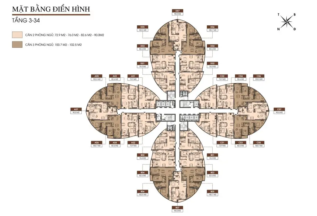 Chung cư The Queen 360 Giải Phóng https://vflinvest.com 19